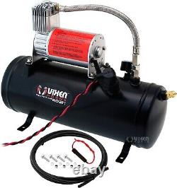 1.5 Gal Air Tank/150 Psi Compressor Onboard System Kit F/ Train Horn 12v Vxo8530