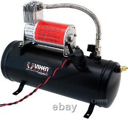 1.5 Gal Air Tank/150 Psi Compressor Onboard System Kit F/ Train Horn 12v Vxo8530