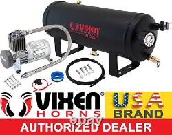 1.5 Gal Air Tank/150 Psi Compressor Onboard System Kit F/ Train Horn 12v Vxo8815