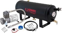 1.5 Gal Air Tank/150 Psi Compressor Onboard System Kit F/ Train Horn 12v Vxo8815