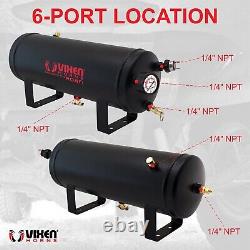 1.5 Gal Air Tank/200 Psi Compressor Onboard System Kit F/ Train Horn 12v Vxo8315