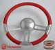 14 Billet Aluminum 9 Hole Steering Wheel Kit with Horn Button & Adapter