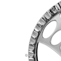 14 Billet Cruisin Steering Wheel Half Wrap with 9 Holes Adapter & Horn Button