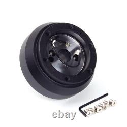 14 Black Steering Wheel Quick Release Hub Adapter 170H For Dodge Chevrolet GM