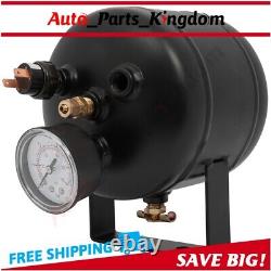 150DB 150 PSI 12V 3 Train Air Horns Compressor Tank Kit For Car Train Truck Van