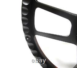 1948-59 Chevy Apache Truck Steering Wheel Kit Black PBK Billet withBoss Kit & Horn