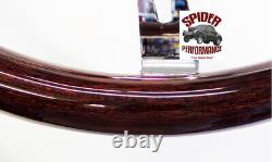 1955-1956 Chevrolet steering wheel RED BOWTIE 15 MUSCLE CAR WOOD