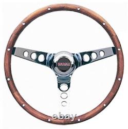 1960-1969 Suburban GMC pickup steering wheel 13 1/2 CLASSIC WALNUT