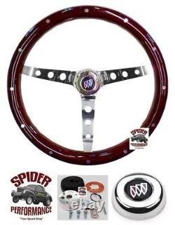 1961-1963 Buick steering wheel 15 CLASSIC MAHOGANY