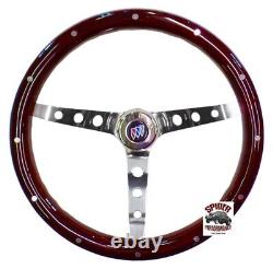 1961-1963 Buick steering wheel 15 CLASSIC MAHOGANY