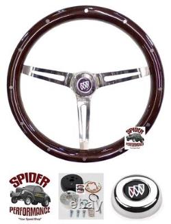 1961-1963 Buick steering wheel 15 MUSCLE CAR MAHOGANY WOOD