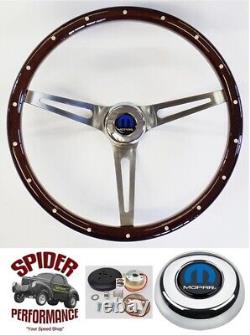 1961-1966 Dodge steering wheel MOPAR 15 MUSCLE CAR MAHOGANY