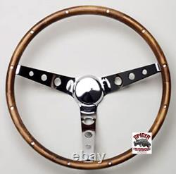 1963-1964 Mercury steering wheel 15 CLASSIC WALNUT