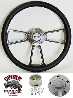 1964-1966 Chevrolet steering wheel 14 BOWTIE POLISHED BILLET