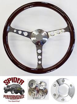 1965-1969 Mercury steering wheel 15 CLASSIC MAHOGANY