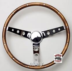 1965-1969 Mercury steering wheel 15 CLASSIC WALNUT