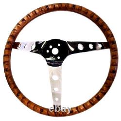 1967-1968 Chevy steering wheel SS 13 1/2 CLASSIC WALNUT