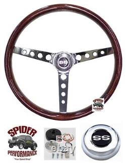 1967 Camaro steering wheel SS 15 CLASSIC WOOD