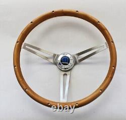 1968 1969 Charger Dart Coronet Grant Wood Steering Wheel Walnut 15