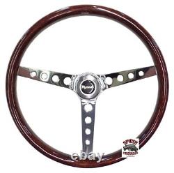 1968-1969 Plymouth steering wheel 15 CLASSIC WOOD