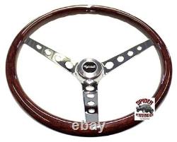 1968-1969 Plymouth steering wheel 15 CLASSIC WOOD