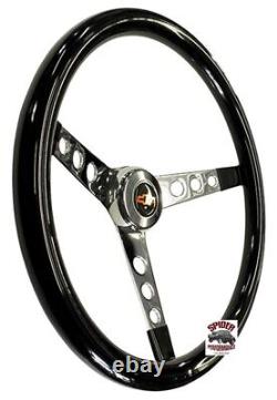 1968 Camaro steering wheel BOWTIE 15 GLOSSY GRIP