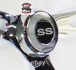 1969-1973 Chevelle steering wheel SS 15 MUSCLE CAR CHROME