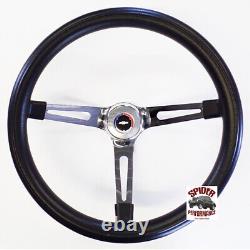 1969-1981 Camaro steering wheel CLASSIC BOWTIE 15 MUSCLE CAR CHROME