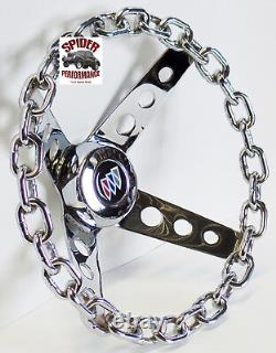 1969-1989 Buick steering wheel 11 CHROME CHAIN