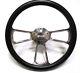 1974-1994 GMC C-Series Pick-Up Truck Black & Billet Steering Wheel Full Kit