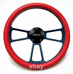 1974-1994 GMC C-Series Pick-Up Truck Red & Black Steering Wheel Full Kit