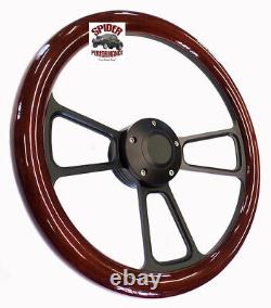 1982-1994 S-10 truck S-10 Blazer steering wheel 14 WOOD BLACK BILLET