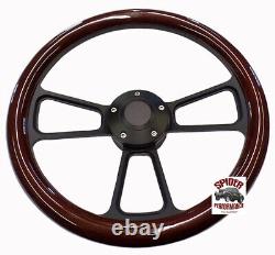 1982-1994 S-10 truck S-10 Blazer steering wheel 14 WOOD BLACK BILLET