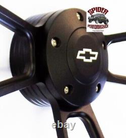 1982-1994 S-10 truck S-10 Blazer steering wheel BOWTIE 14 BLACK BILLET