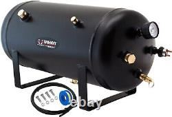 5 GALLON 8 PORTS AIR TANK KIT With GAUGE & SWITCH TRAIN HORNS/SUSPENSION VXT5000