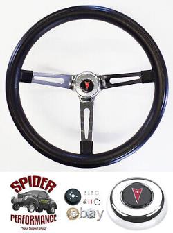 67-68 GTO Tempest LeMans Gran Prix Catalina steering wheel 15 MUSCLE CAR CHROME