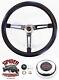 70-73 Chevy Pickup Blazer Suburban steering wheel RED BOW 15 MUSCLE CAR CHROME