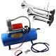 Air Horn 4 Trumpet 12 Volt Compressor 3ft Hose 150 dB Train 125 PSI Kit Truck