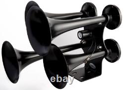 Air Train Horn 12v 4trumpet For Cars, Suv And Trucks Loud Viking Horns