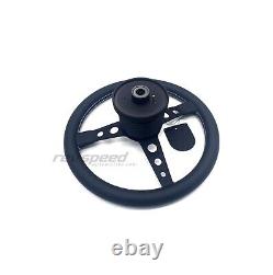 Alfa Romeo 145 146 155 MOMO Prototipo Black Steering Wheel Kit with Horn Button