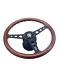 Alfa Romeo 33 75 90 164 MOMO Indy Black Steering Wheel Heritage Wood Kit