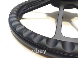 Chevrolet Monte Carlo 14 Black on Black Steering Wheel + Chevy Horn + Adapter