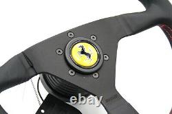 Ferrari F348 (F119) MOMO Montecarlo Leather Steering Wheel 350mm With Hub Kit