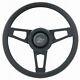 Grant 13.75 Black Steering Wheel/Installation Kit/Mopar Horn Button for Charger