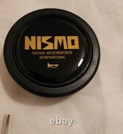 JDM NISMO Horn Button with Old Logo, Retainer Rare Genuine NOS S13 Datsun Nissan