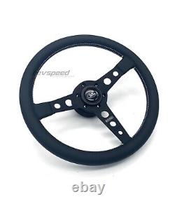 Land Rover Defender 1996-2000 MOMO Prototipo Black 350mm Steering Wheel Kit