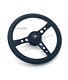 Land Rover Defender 1996-2000 MOMO Prototipo Black 350mm Steering Wheel Kit