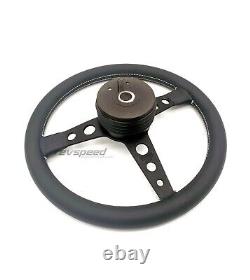 Land Rover Defender 1996-2000 MOMO Prototipo Black 350mm Steering Wheel Kit