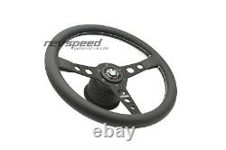 MOMO Prototipo Black Steering Wheel Kit with Horn Button for BMW 1500 1600 2002