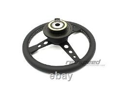 MOMO Prototipo Black Steering Wheel Kit with Horn Button for BMW 3 E36 91-98 M3